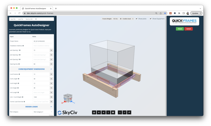 QuickFrames API Case Study