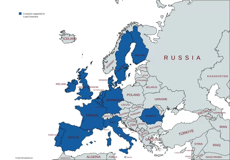 SkyCiv Load Generator European National Annexes