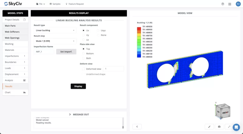 beam with web-opening design